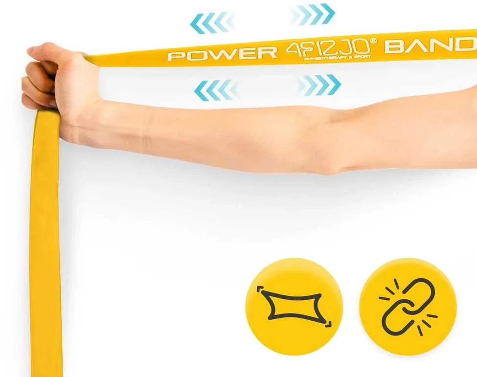 4Fizjo POWER BAND mankštos pasipriešinimo juosta 1-5kg