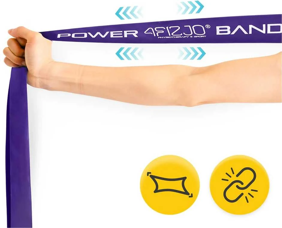 4Fizjo POWER BAND mankštos pasipriešinimo juosta 17–26 kg