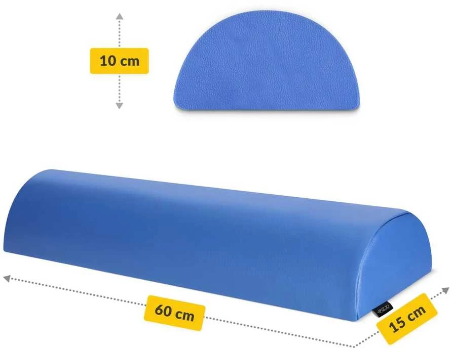 4Fizjo Pusvolio formos reabilitacijai ir masažui, mėlynas