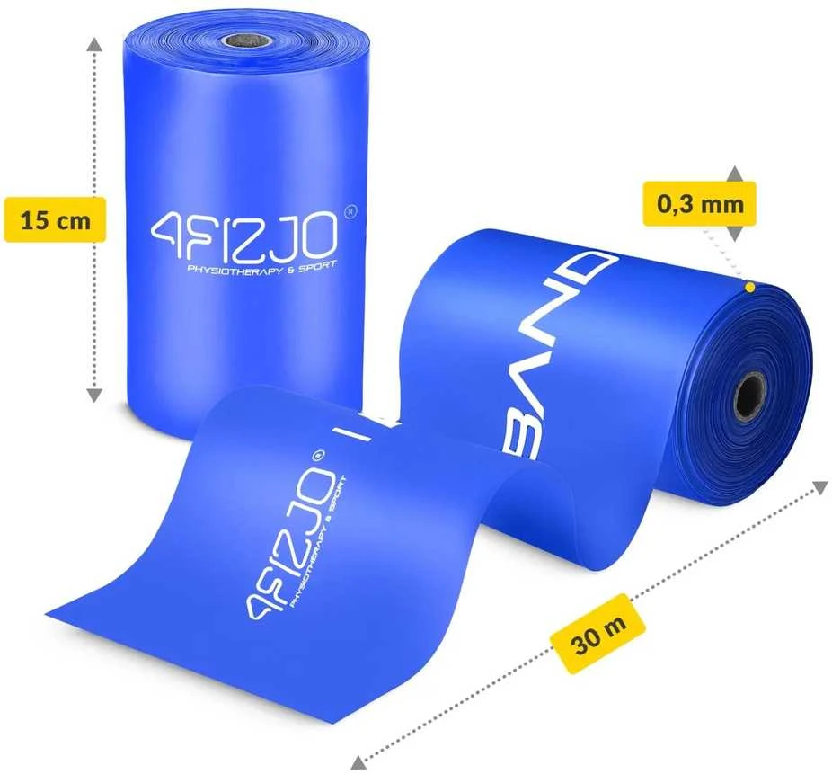 4Fizjo Reabilitacijos juosta FLAT BAND 9-11 kg 30 m