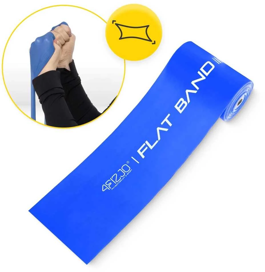4Fizjo Reabilitacijos juosta FLAT BAND 9-11 kg 30 m