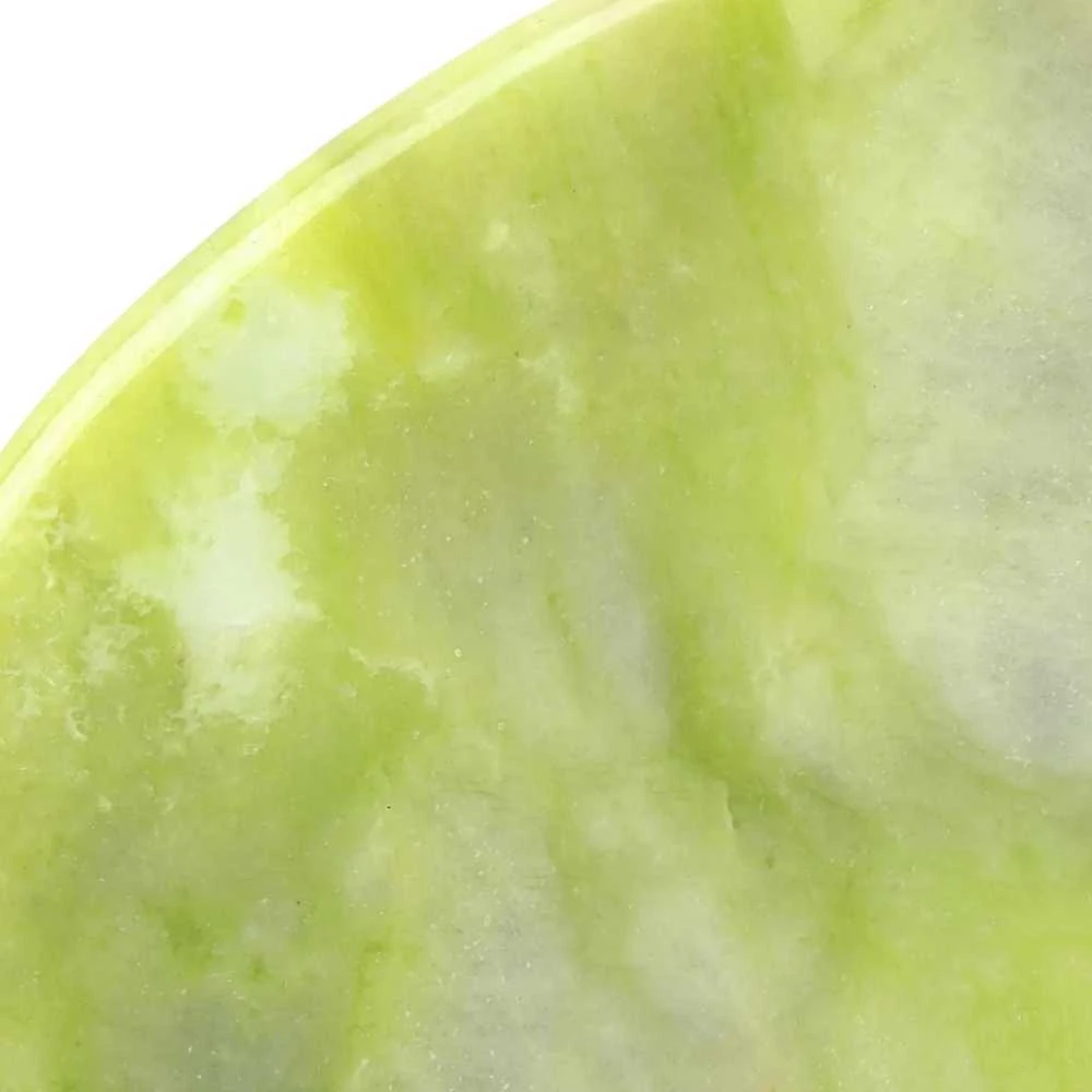 4Fizjo Rievotas Gua Sha akmuo, pagamintas iš natūralaus žalio nefrito