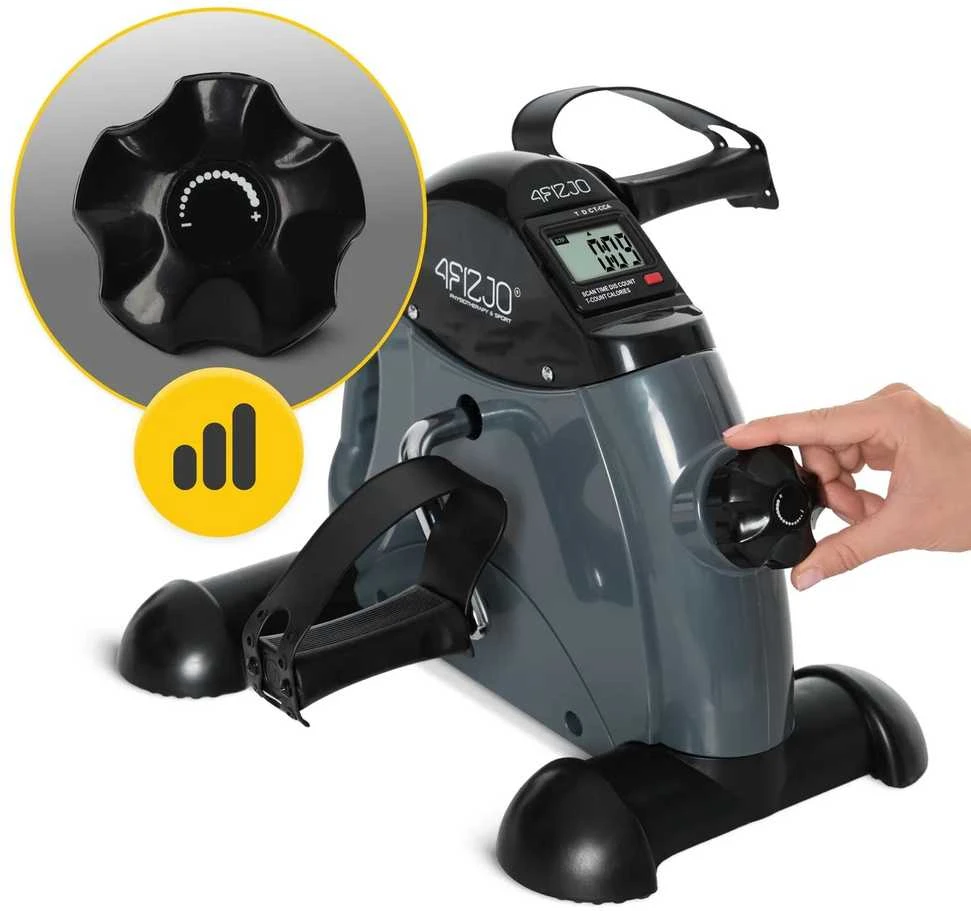 4Fizjo Rotor ACTIVE reabilitacinis dviratis, pilkas