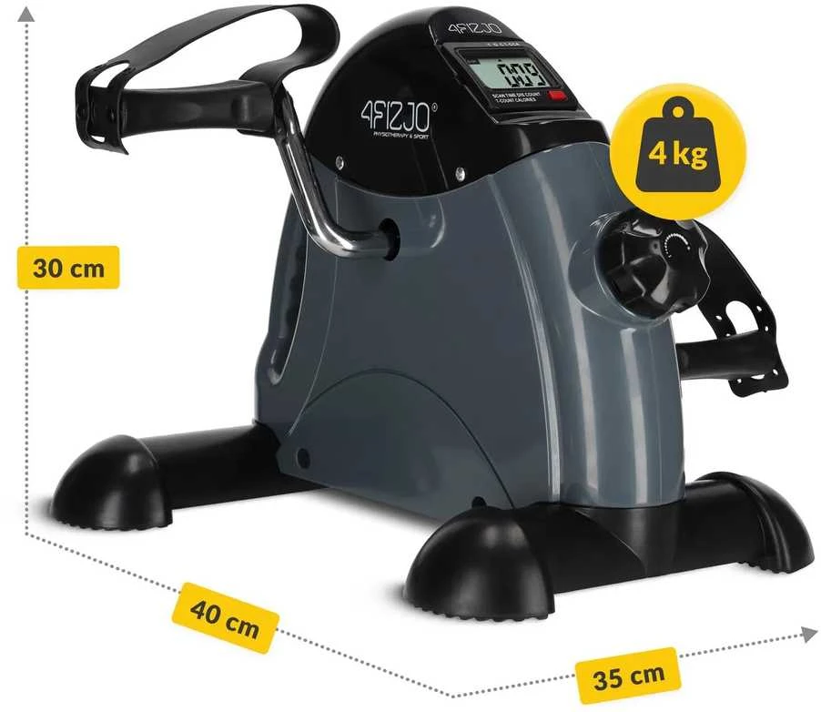 4Fizjo Rotor ACTIVE reabilitacinis dviratis, pilkas