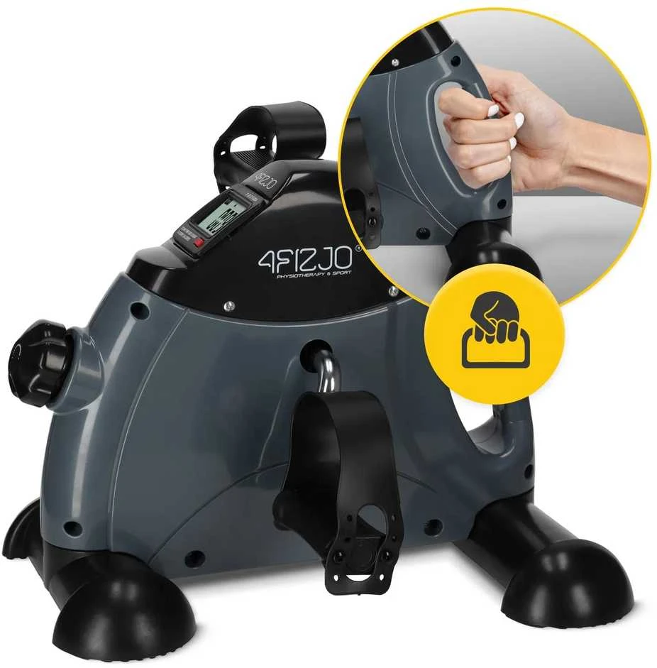 4Fizjo Rotor ACTIVE reabilitacinis dviratis, pilkas
