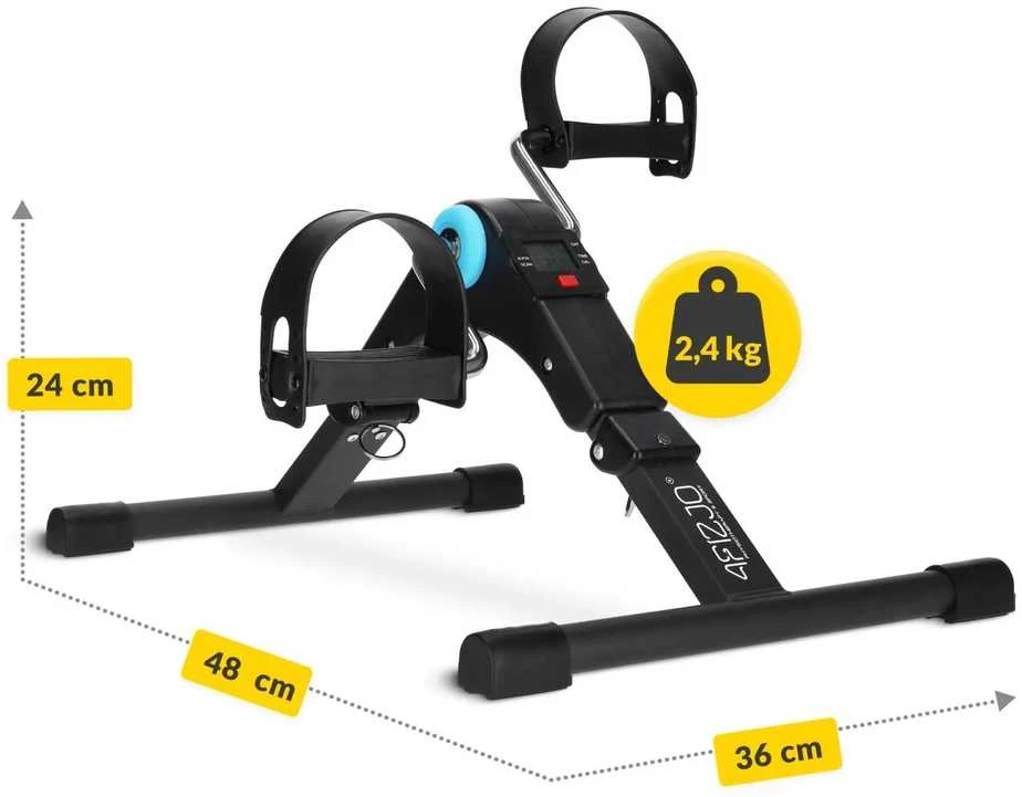 4Fizjo Rotor MINI reabilitacinis dviratis, juodas