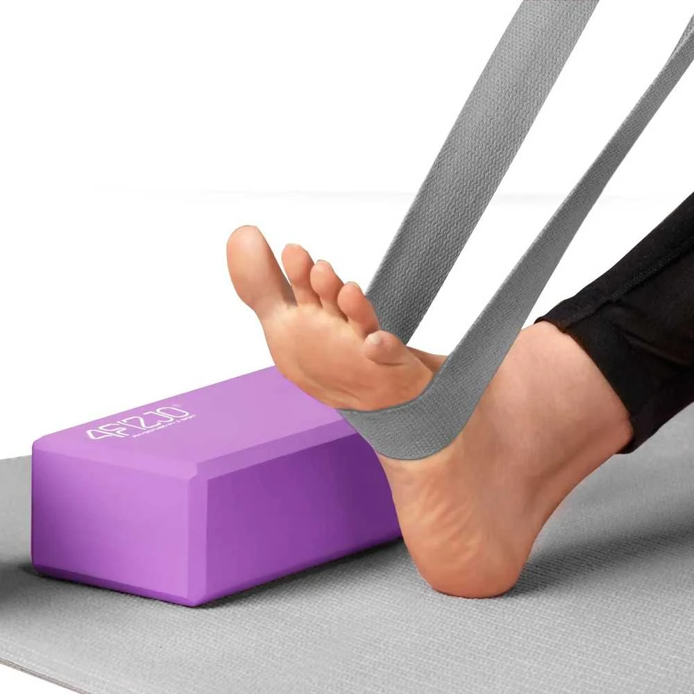 4Fizjo Rožinis putplasčio jogos kubas