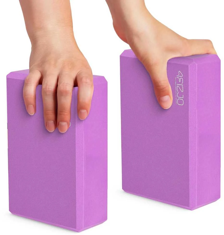 4Fizjo Rožinis putplasčio jogos kubas