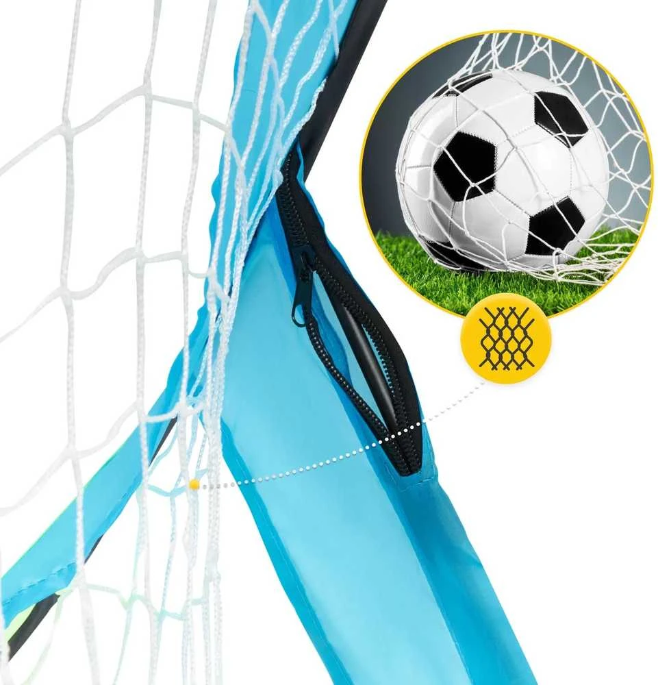 4Fizjo Savaime sulankstomi vaikiški futbolo vartai, 2 vnt.