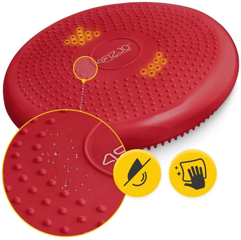 4Fizjo Sensorimotorinė pagalvė PRO+ 33 cm raudona