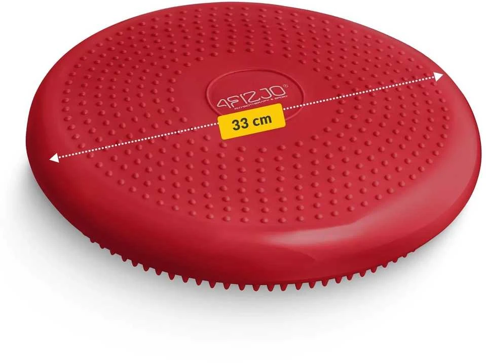 4Fizjo Sensorimotorinė pagalvė PRO+ 33 cm raudona