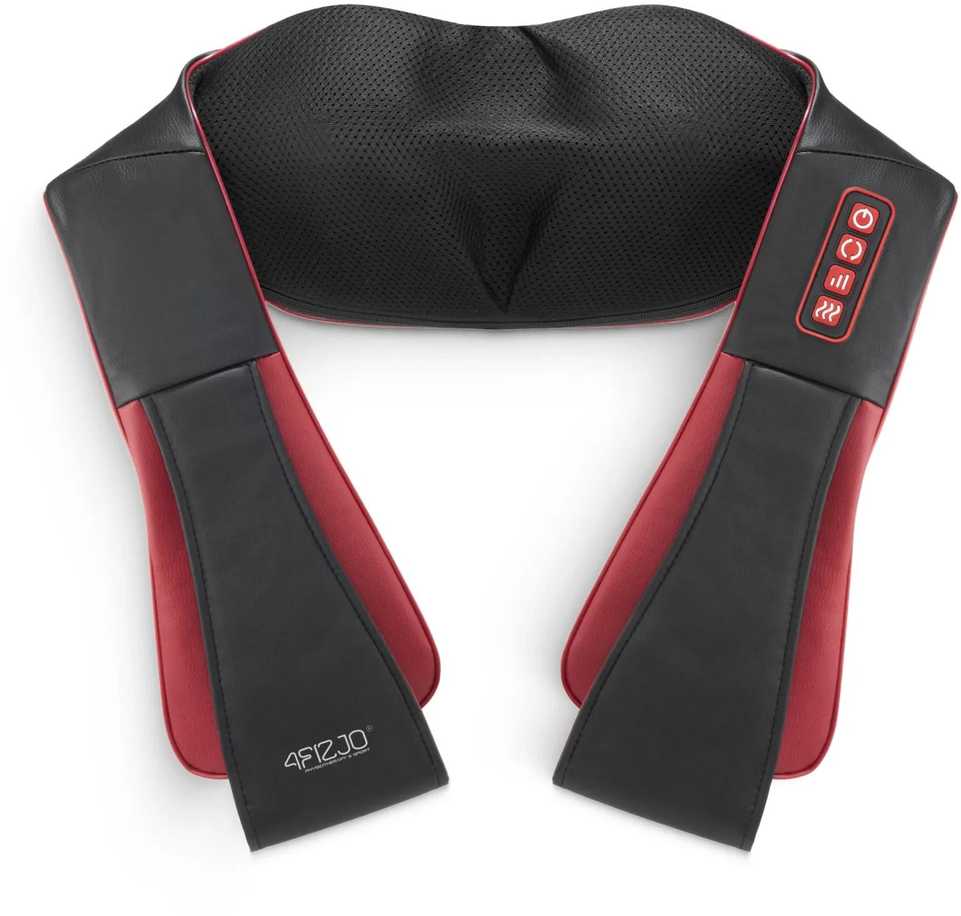 4Fizjo SHIATSU PRO+ kaklo ir pečių masažuoklis, vyšnių skonio
