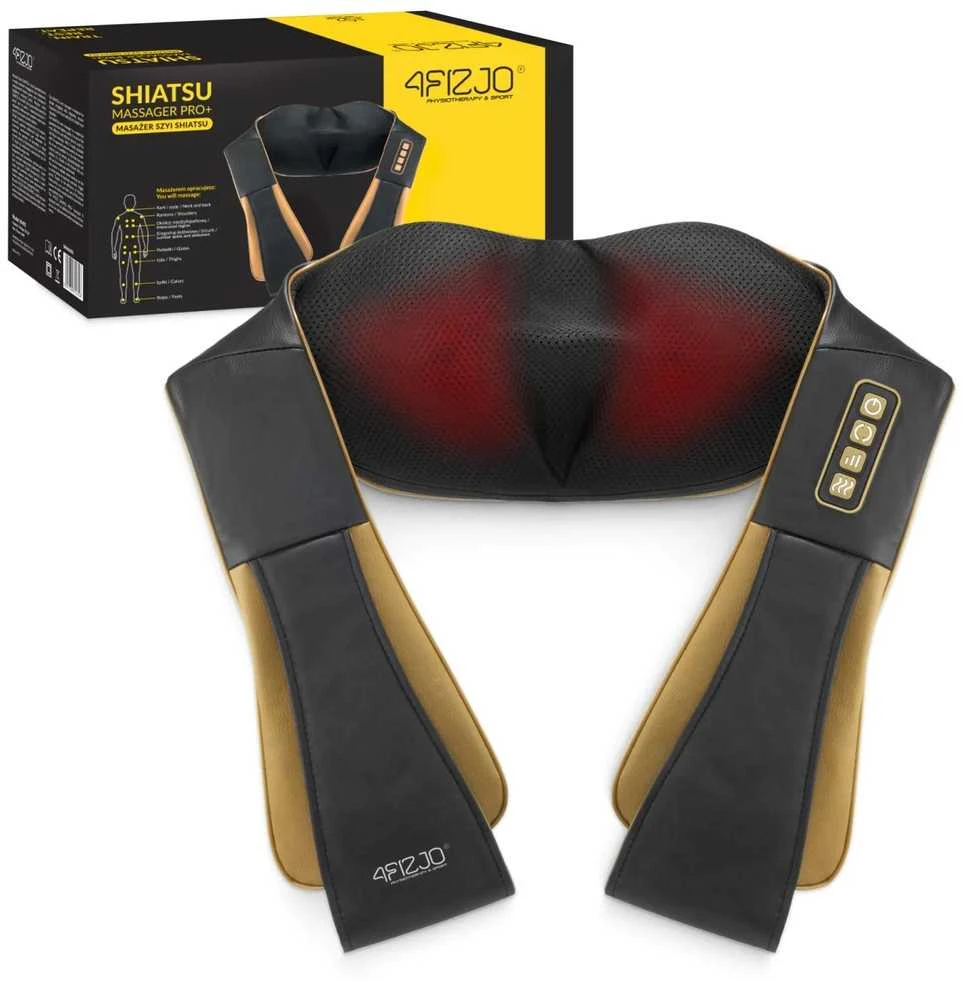 Kaklo / pečių masažuoklis 4FIZJO Shiatsu Pro+