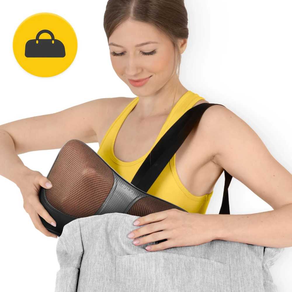 4Fizjo SHIATSU ULTRA+ masažinė pagalvėlė ruda