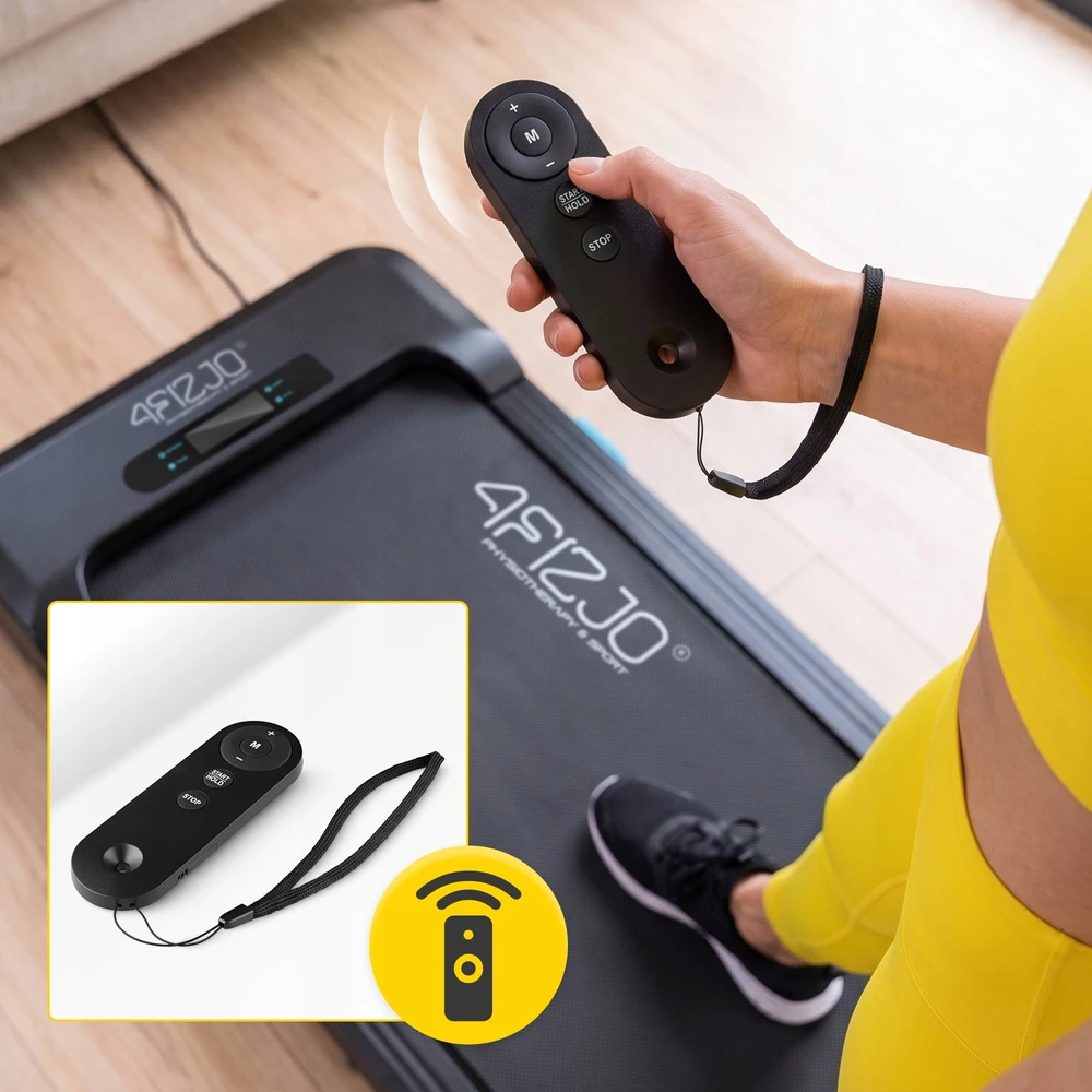 4Fizjo Sulankstomas elektrinis vaikščiojimo bėgimo takelis „MY WALK“ – aktyviam judėjimui namuose