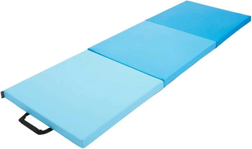 4Fizjo Sulankstomas gimnastikos kilimėlis, mėlynas
