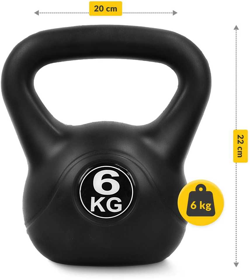 4Fizjo Svarmenų pratimo svoris 6kg