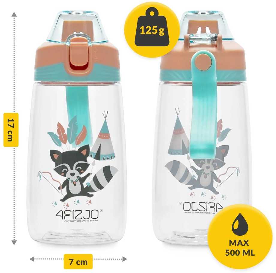 4Fizjo SZOP vaikiškas vandens buteliukas 500 ml