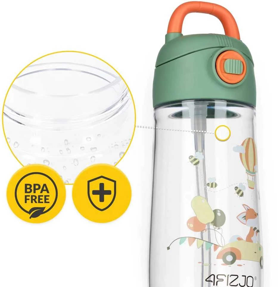 4Fizjo Vaikiškas vandens buteliukas BALIONAI 550 ml