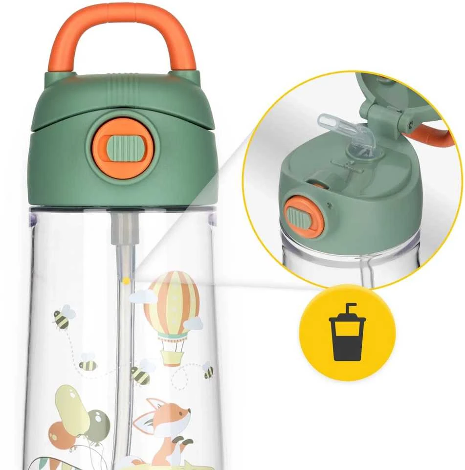 4Fizjo Vaikiškas vandens buteliukas BALIONAI 550 ml