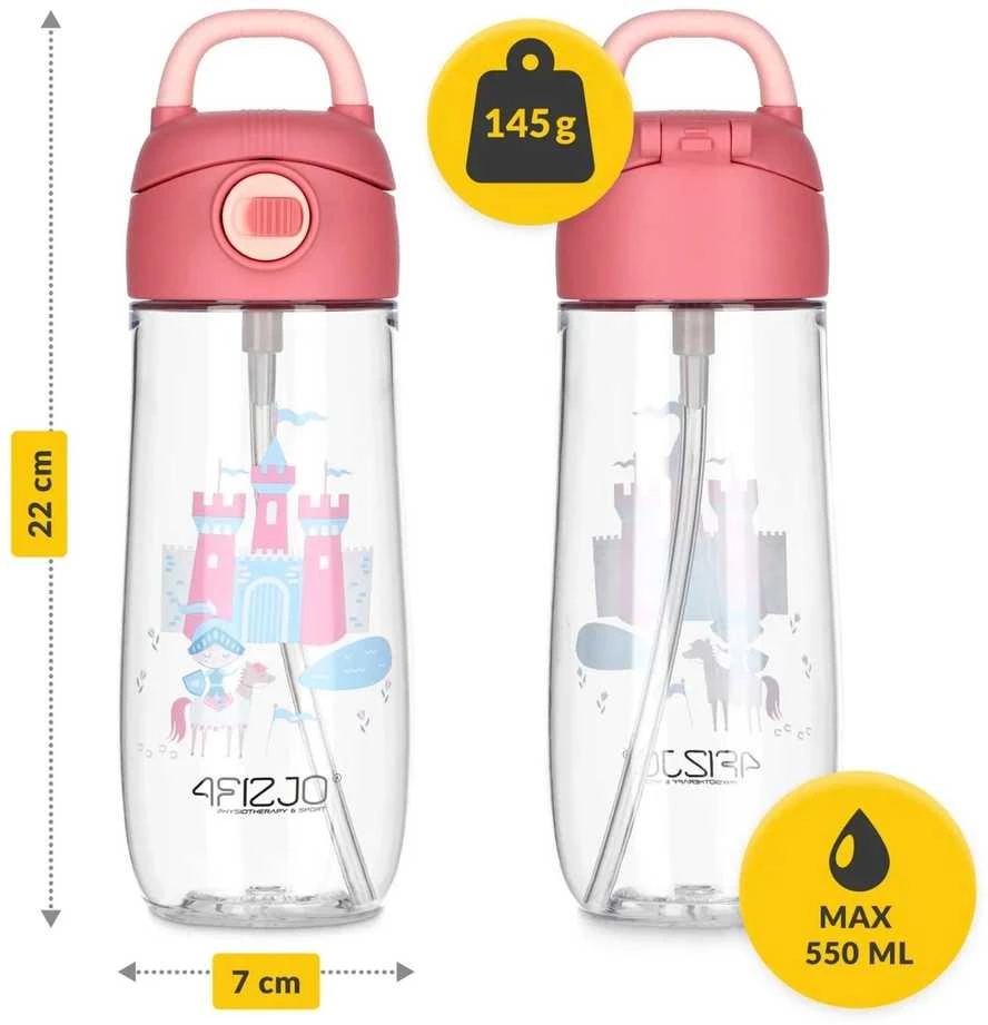 4Fizjo Vaikiškas vandens buteliukas ZAMEK 550 ml