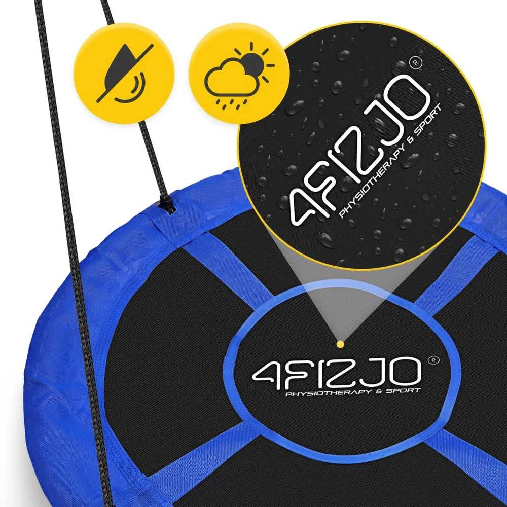 4Fizjo Vaikiškos sodo sūpynės L Gandro lizdas 100 cm