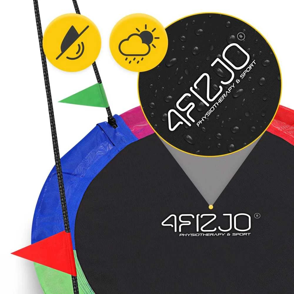 4Fizjo Vaikiškos sodo sūpynės L Gandro lizdas 100 cm