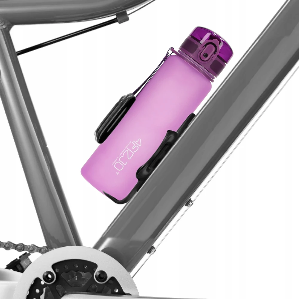 4Fizjo Vandens gertuvė 650 ml – kasdieniam naudojimui, sportui ir aktyviam laisvalaikiui, rožinės spalvos