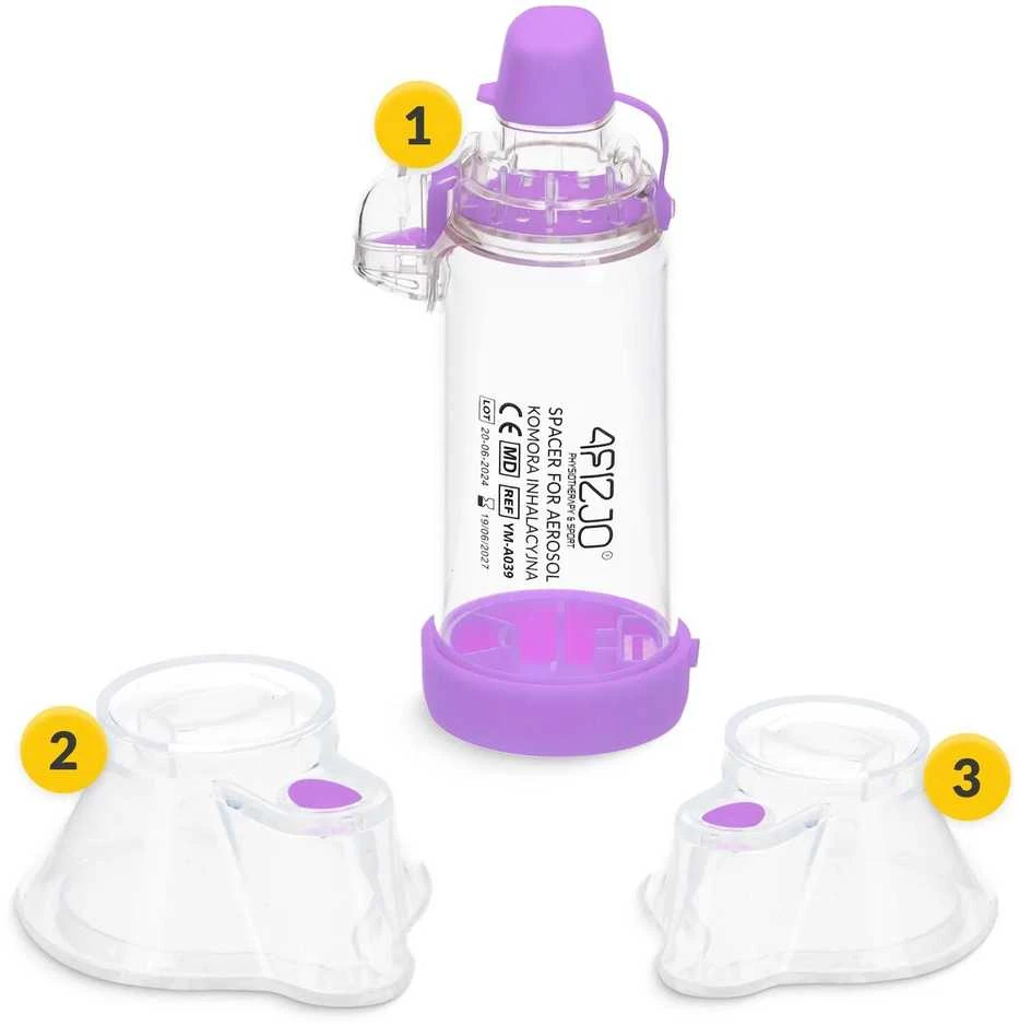 4Fizjo Violetinė įkvėpimo kamera
