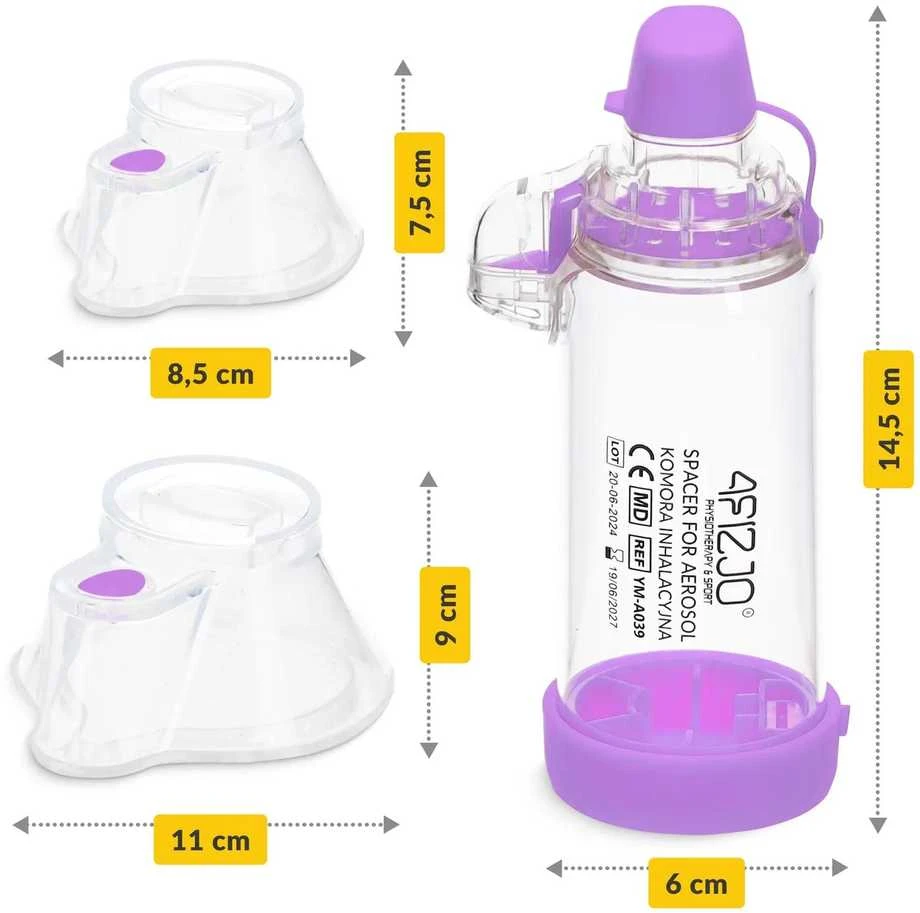 4Fizjo Violetinė įkvėpimo kamera