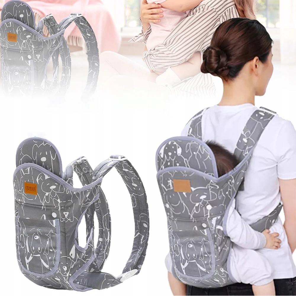 4IN1 NEŠĖLĖ KŪDIKUI ERGONOMINIS REGULIUOJAMAS PEČIŲ DIRŽAS IKI 20KG