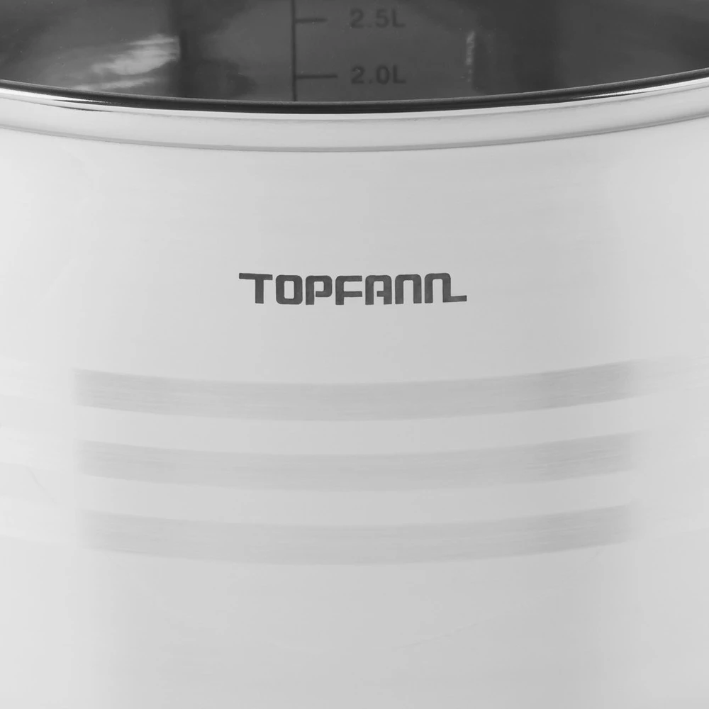 4L DUJINIAI 22CM INDUKCINIAI INDUKCINIAI PUODAI iš nerūdijančio plieno TOPFANN