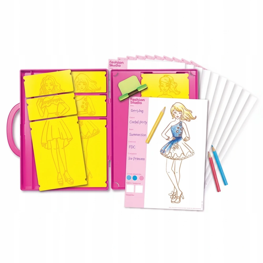 3Doodler 4M FASHION STUDIO kūrybinis rinkinys mergaitei, vaikui, DOVANA