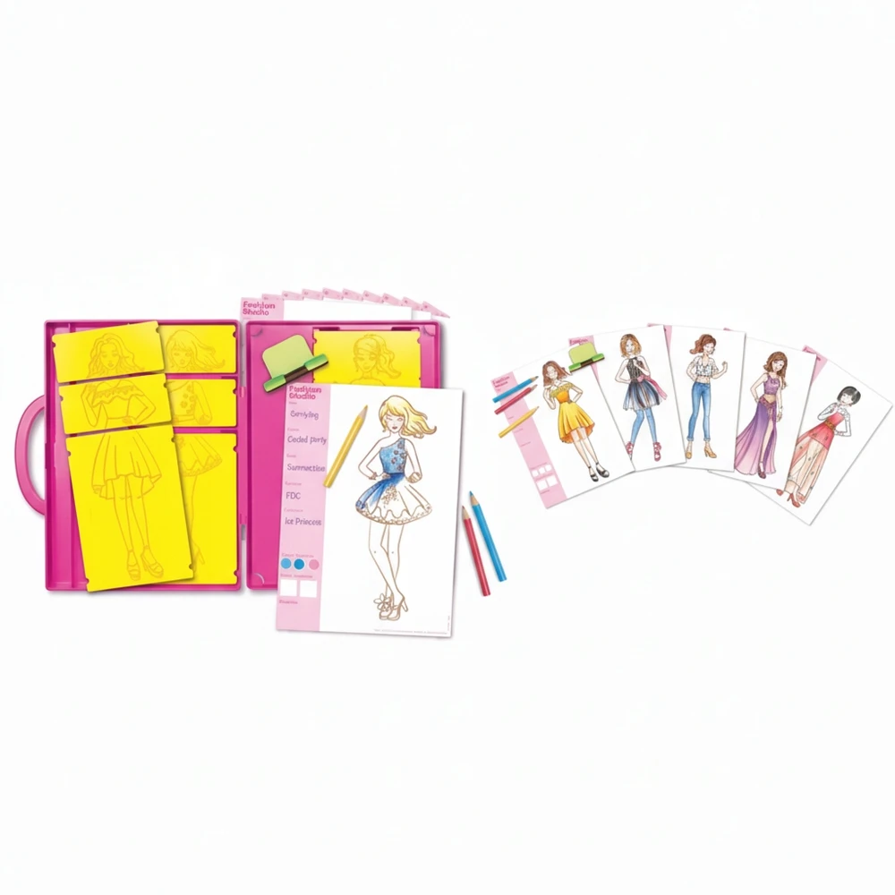 3Doodler 4M FASHION STUDIO kūrybinis rinkinys mergaitei, vaikui, DOVANA