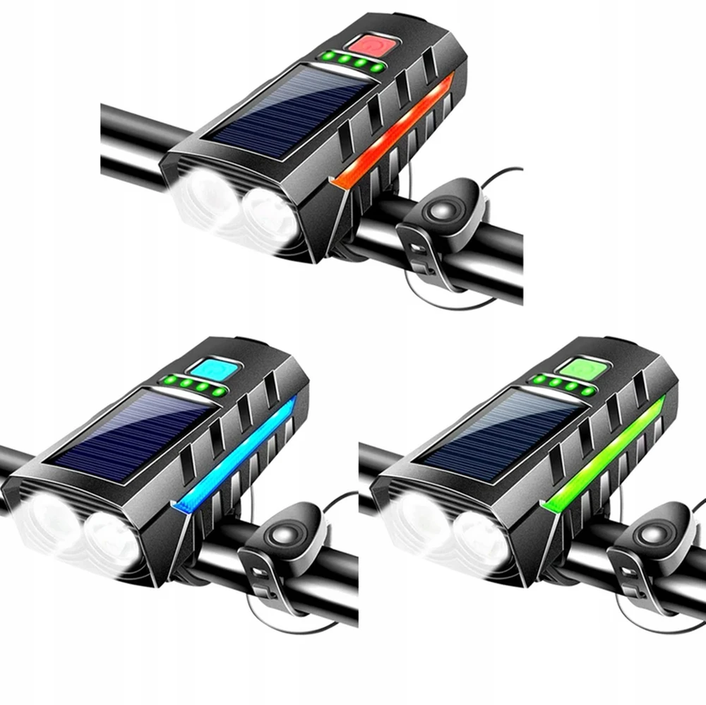 4Neo SAULĖS LED DVIRAČIO LEMPAS VARANUI PRIEKINIS GARSINIS SKAMBAS