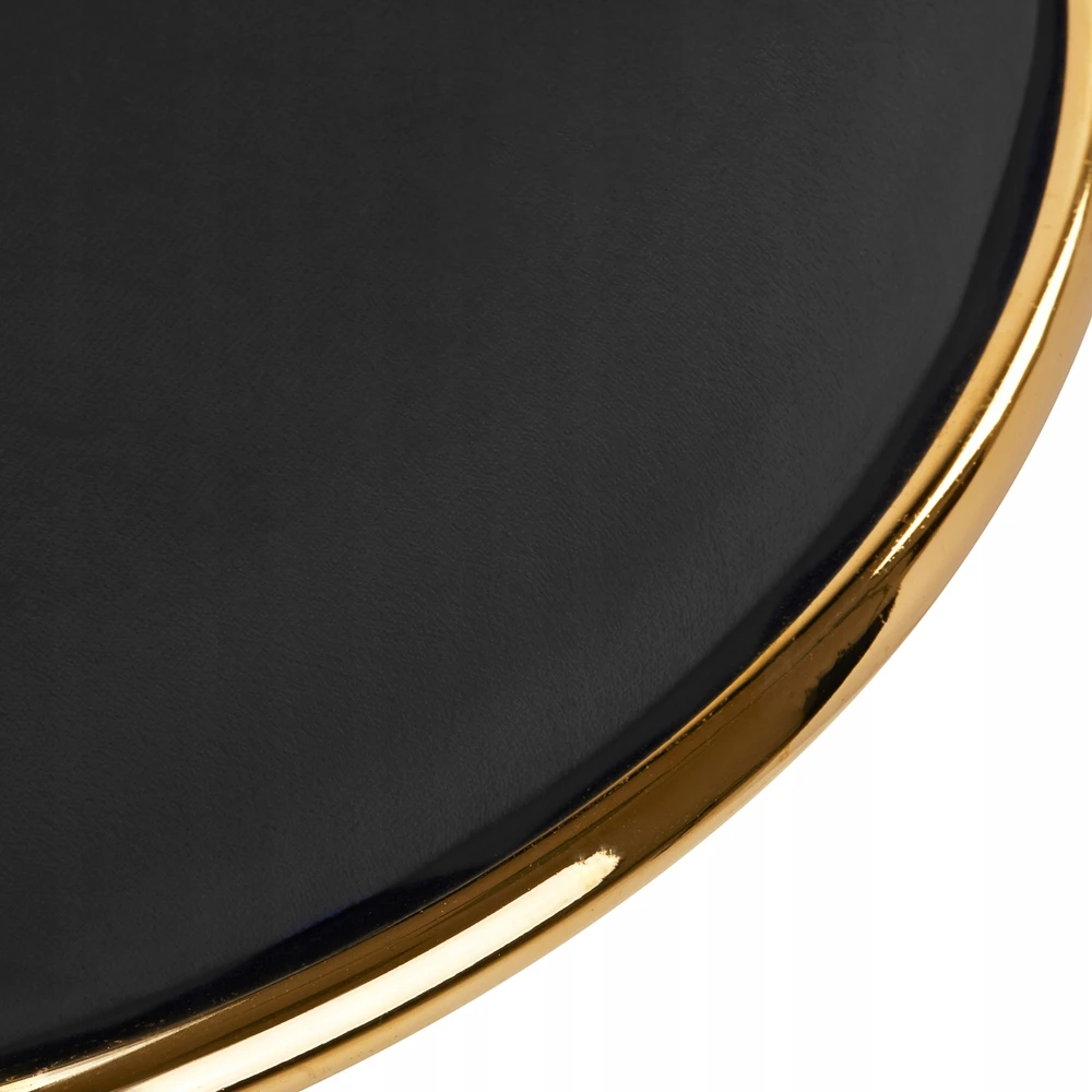Activeshop Biuro kėdė su ratukais 4Rico QS-GW01G Velvet Juodas