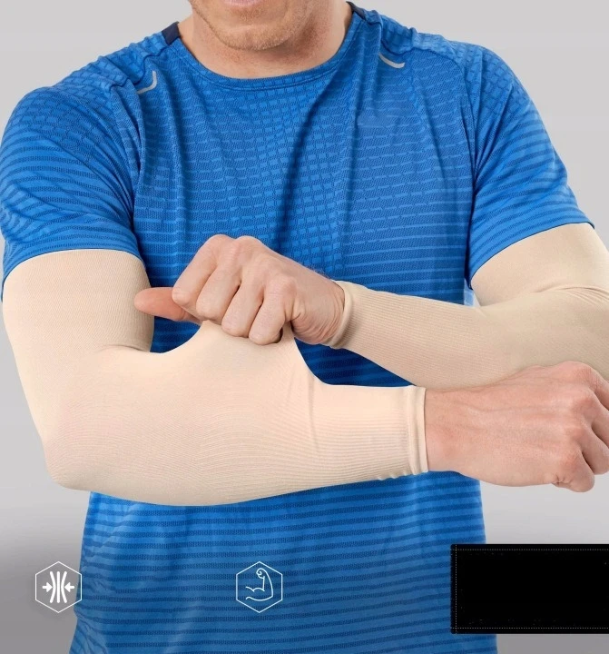 4Vnt. ELASTINĖS KOMRESINĖS RANKOVĖS SPORTINIS UV RANKOS BĖGIMO DVIRATIS