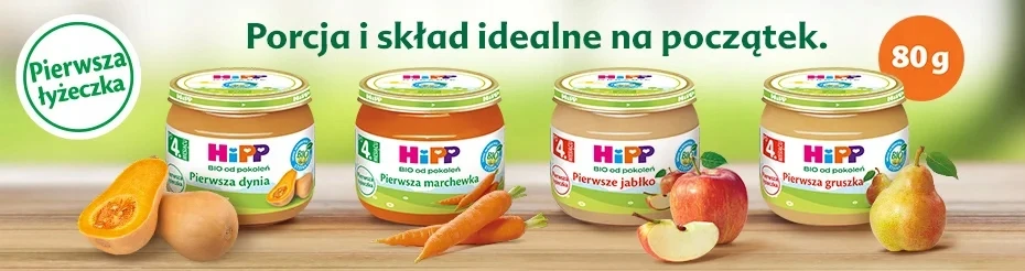 4x HiPP BIO PIRMAS ŠAKŠTAS 80g morkų, moliūgų, obuolių, kriaušių po 4m.