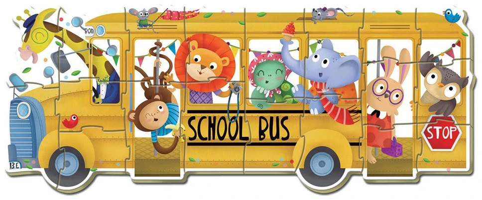 Pirmoji dėlionė EDUCA Baby Transportas 14866