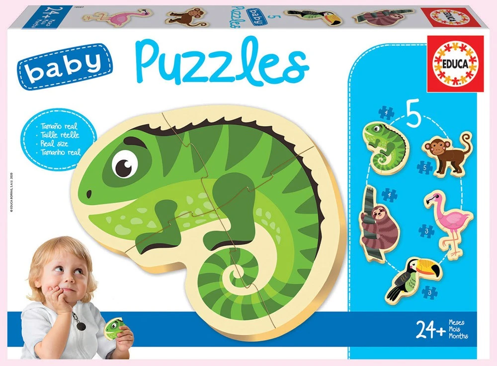 G3 Pirmoji dėlionė EDUCA Disney baby Mikis ir draugai 18590