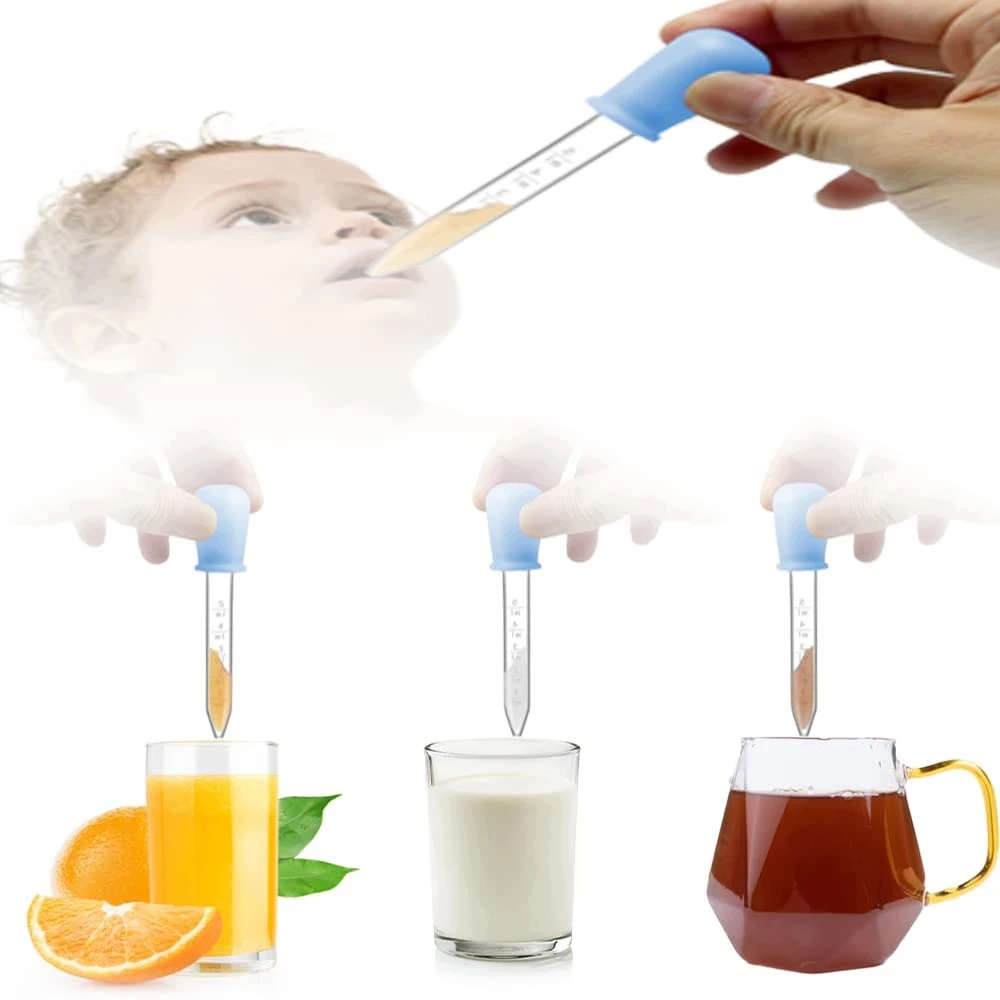 5 ML PLASTIKINIŲ PIPEČIŲ LAŠINTUVO RINKINYS IŠ 3 DALŲ