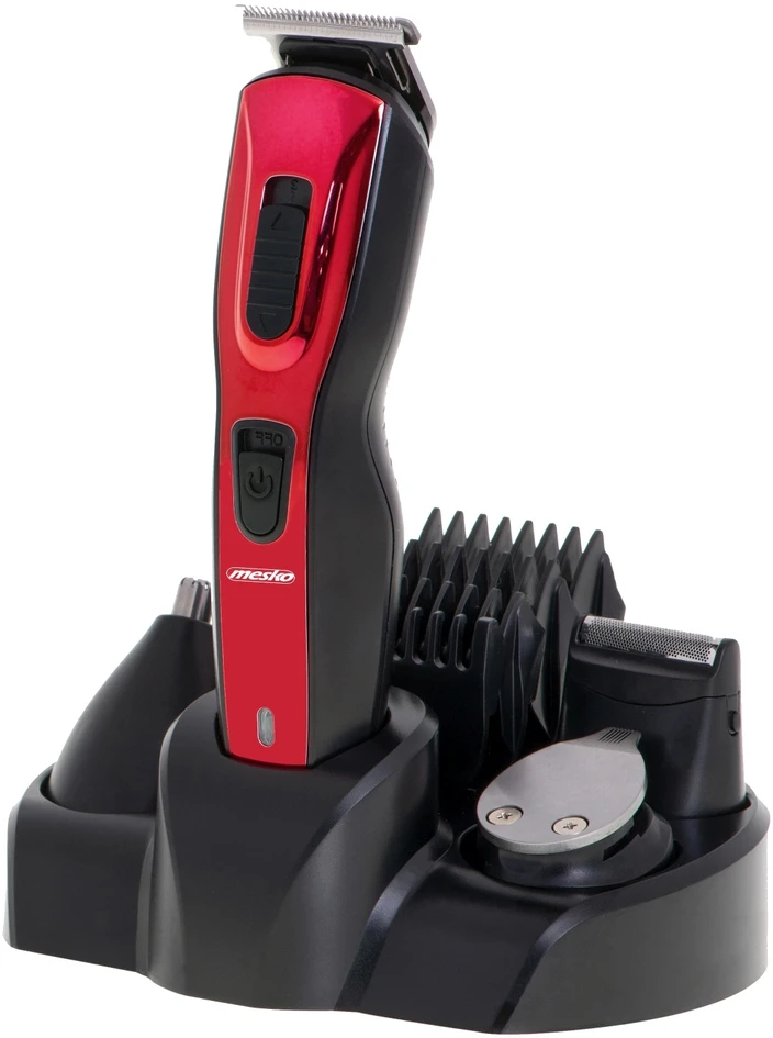 Mesko | Trimmer 5 in 1 | MS 2931 | Cordless | Juodas/Raudona