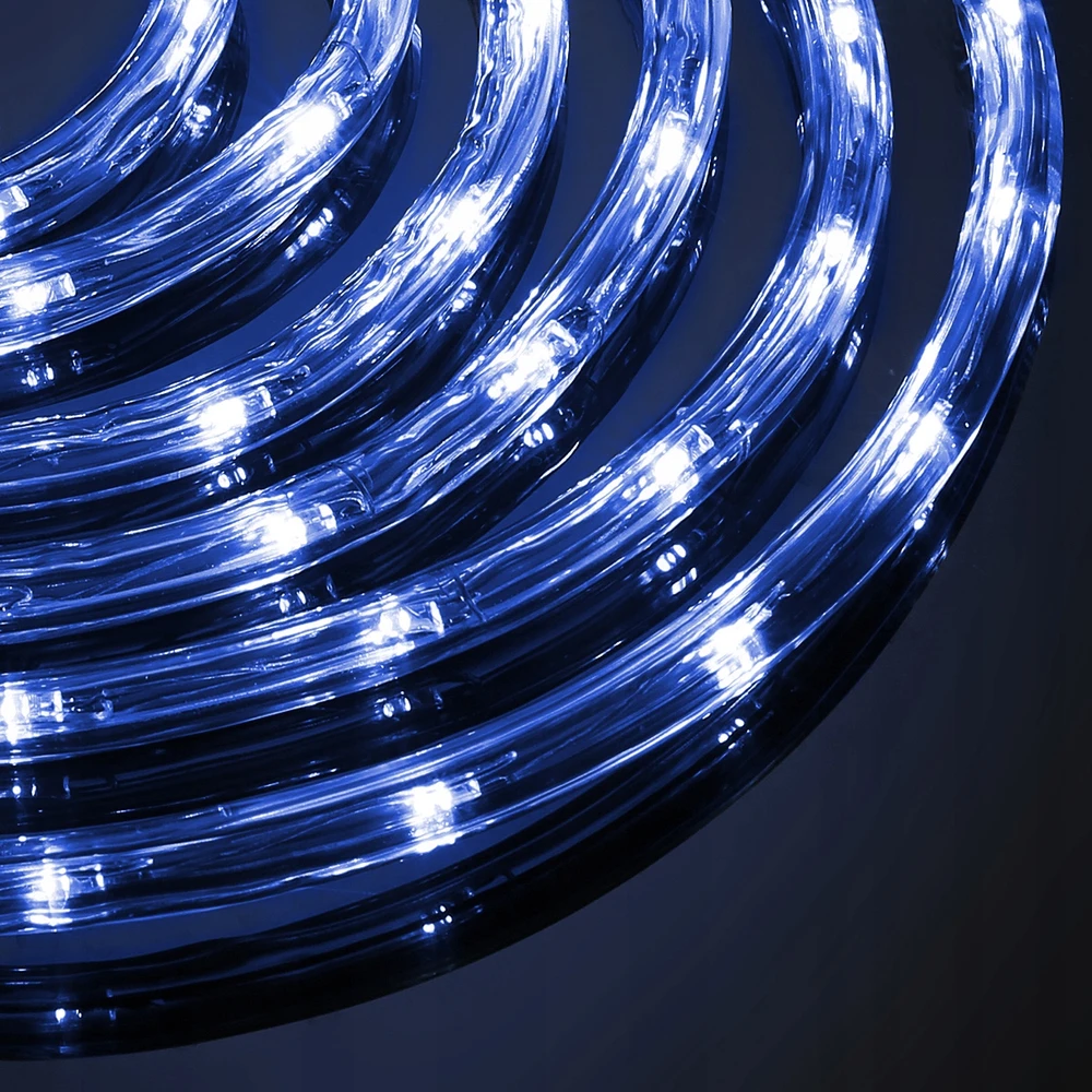 50 m LED Kalėdų eglutės lemputės, mėlynos