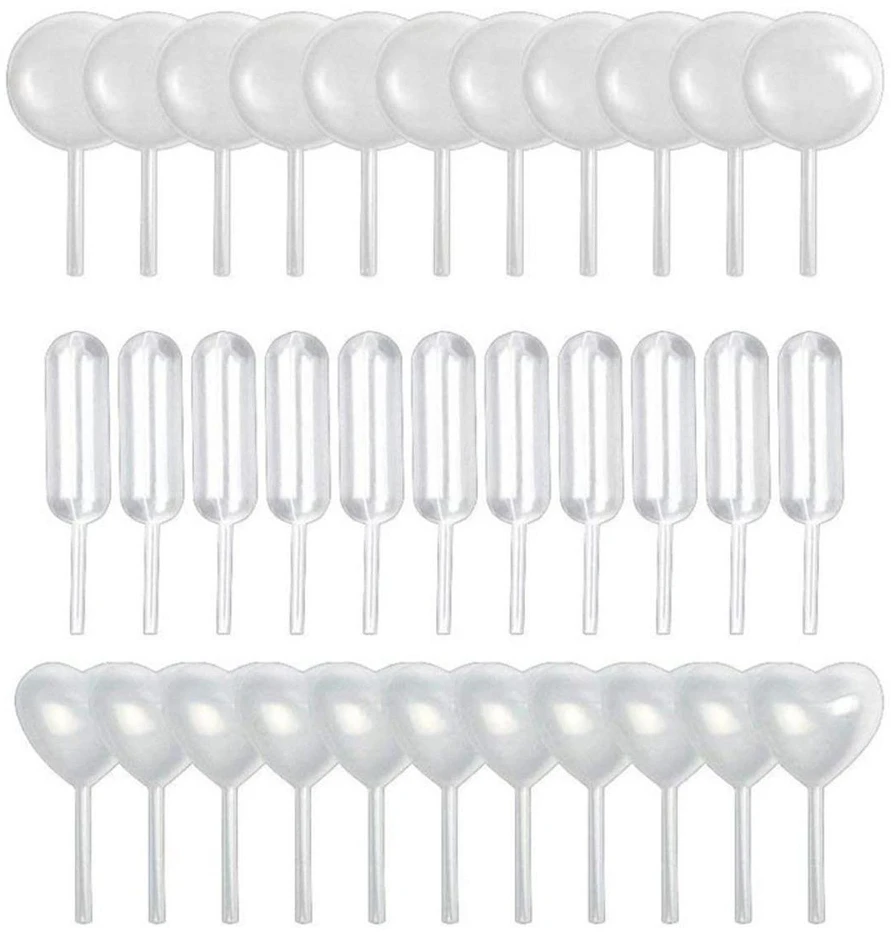 50 vnt Cupcakes Pipetės Vienkartinės pipetės ledų kečupui A stilius