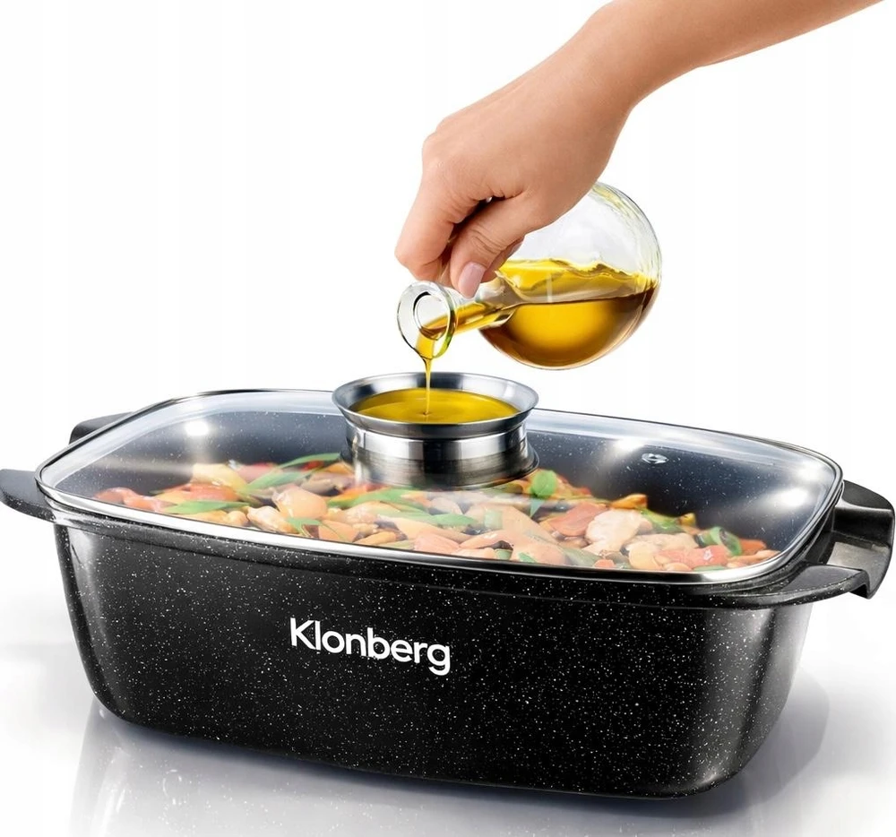 5,5 l Pollo neprideganti keptuvė orkaitėje su kvapu