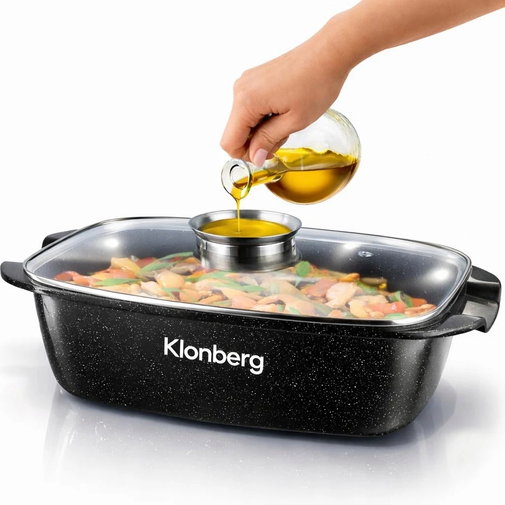5,5 l Pollo neprideganti keptuvė orkaitėje su kvapu