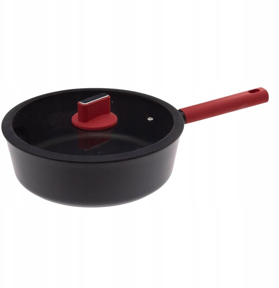 5five Simply Smart SILITOP aliuminio puodas su dangčiu, 28 cm