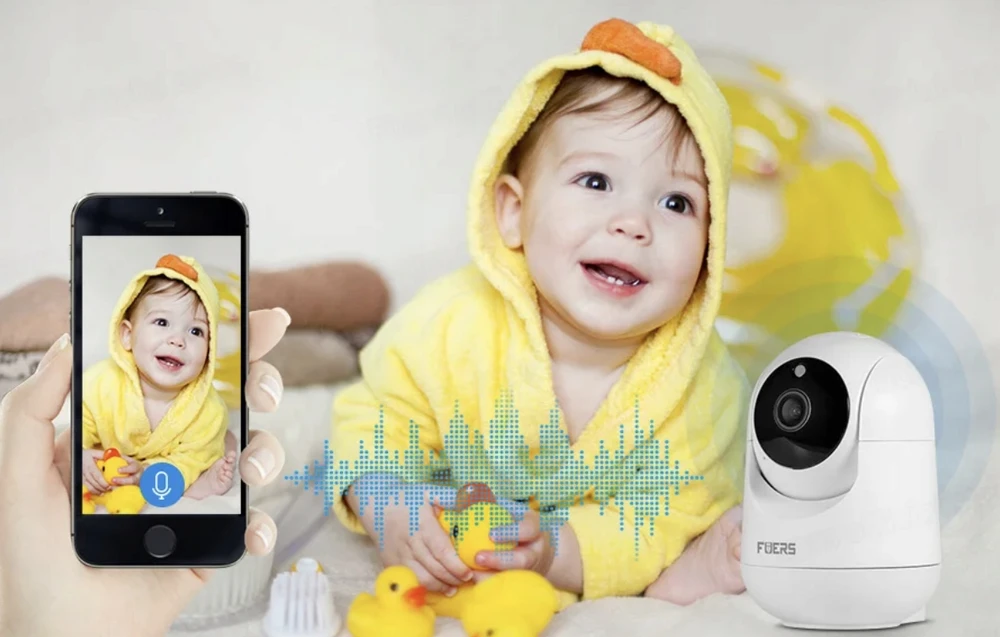 5MP IP KAMEROS SUDERINAMAS SU TUYA SMART LIFE WIFI - ELECTRONIC NANNY