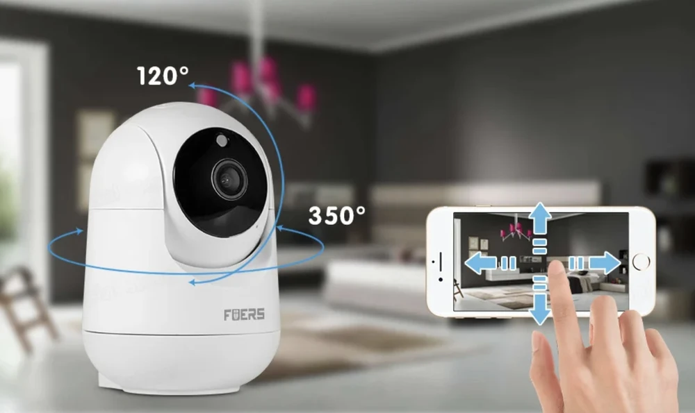 5MP IP KAMEROS SUDERINAMAS SU TUYA SMART LIFE WIFI - ELECTRONIC NANNY