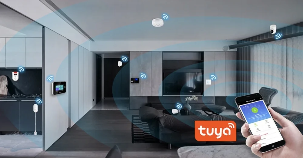 5MP IP KAMEROS SUDERINAMAS SU TUYA SMART LIFE WIFI - ELECTRONIC NANNY